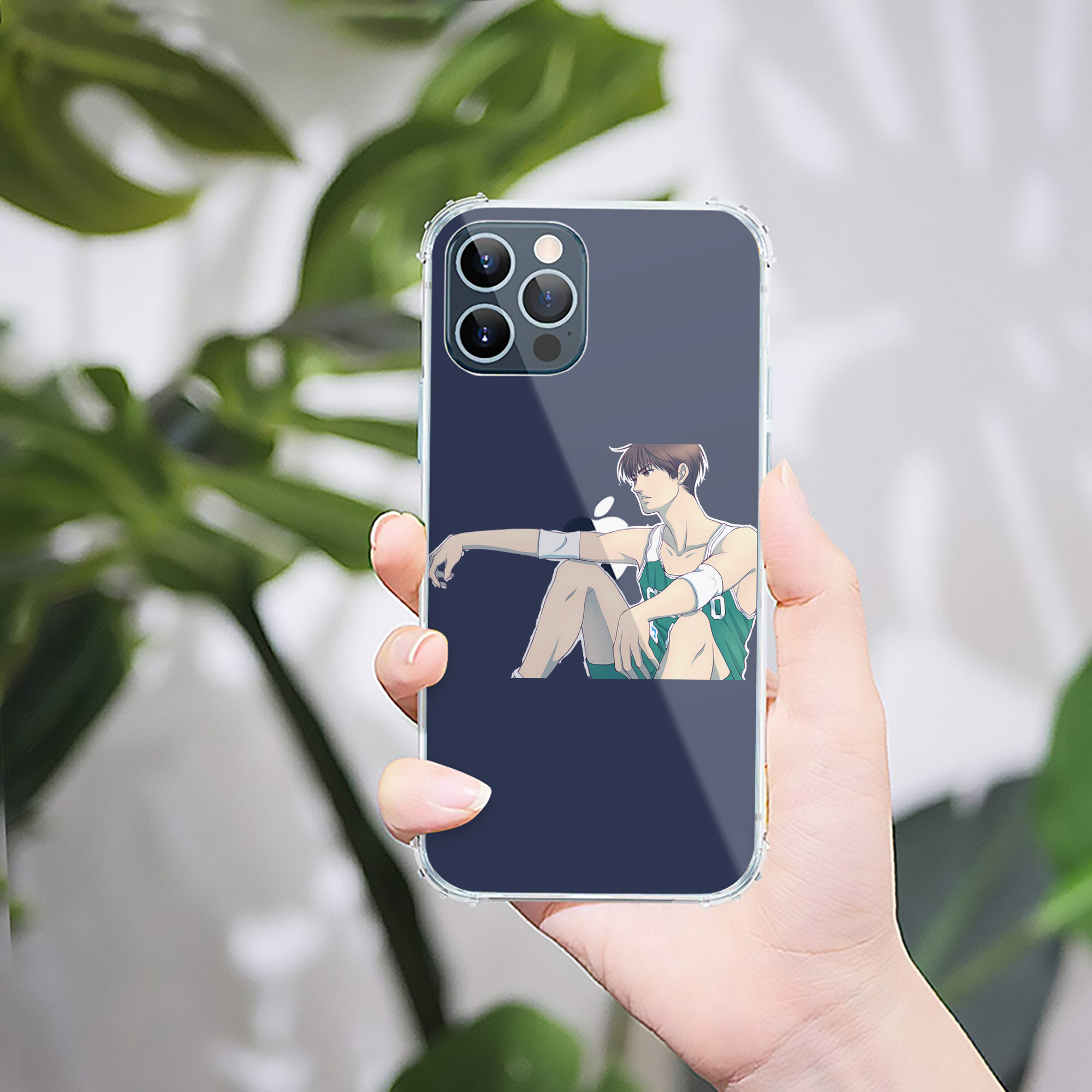 （画像用） SLAM DUNK／スラムダンク 【iPhone 12シリーズ対応】透明スマホケース（クリアソフトケース）
